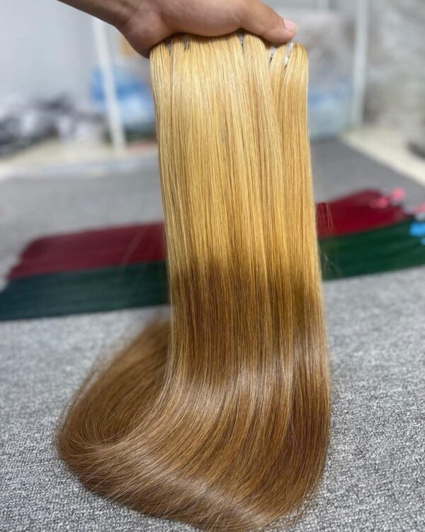 ASARA HAIR, Blonde 613 Colored Bone Straight Hair, Vietnamese Human Hair