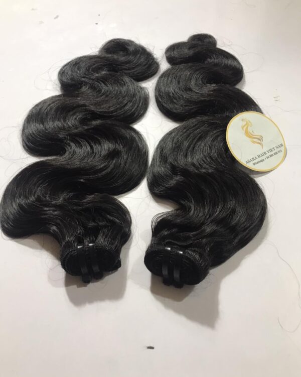 ASARA HAIR, Body Wave Style, Natural black color, Vietnamese Human Hair